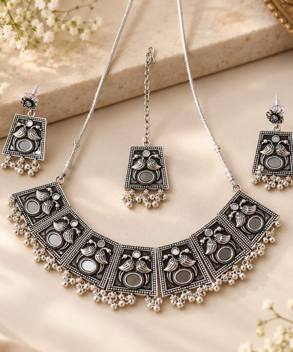 Traditional Oxidized Silver…
